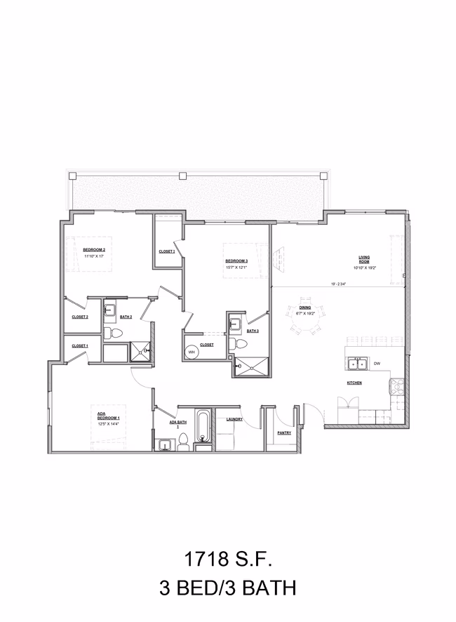 Sitka Spruce A208 floor plan